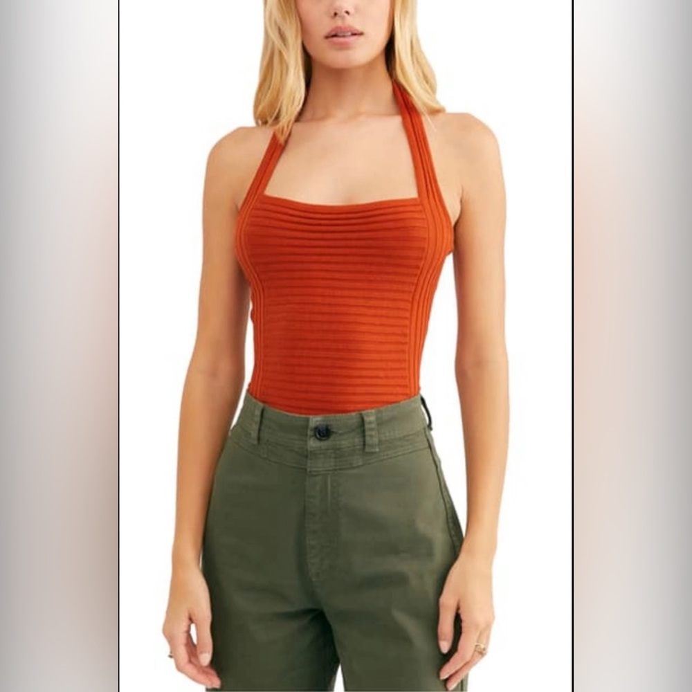 Free People NWT Feel for Ya cami halter top size Xs/s